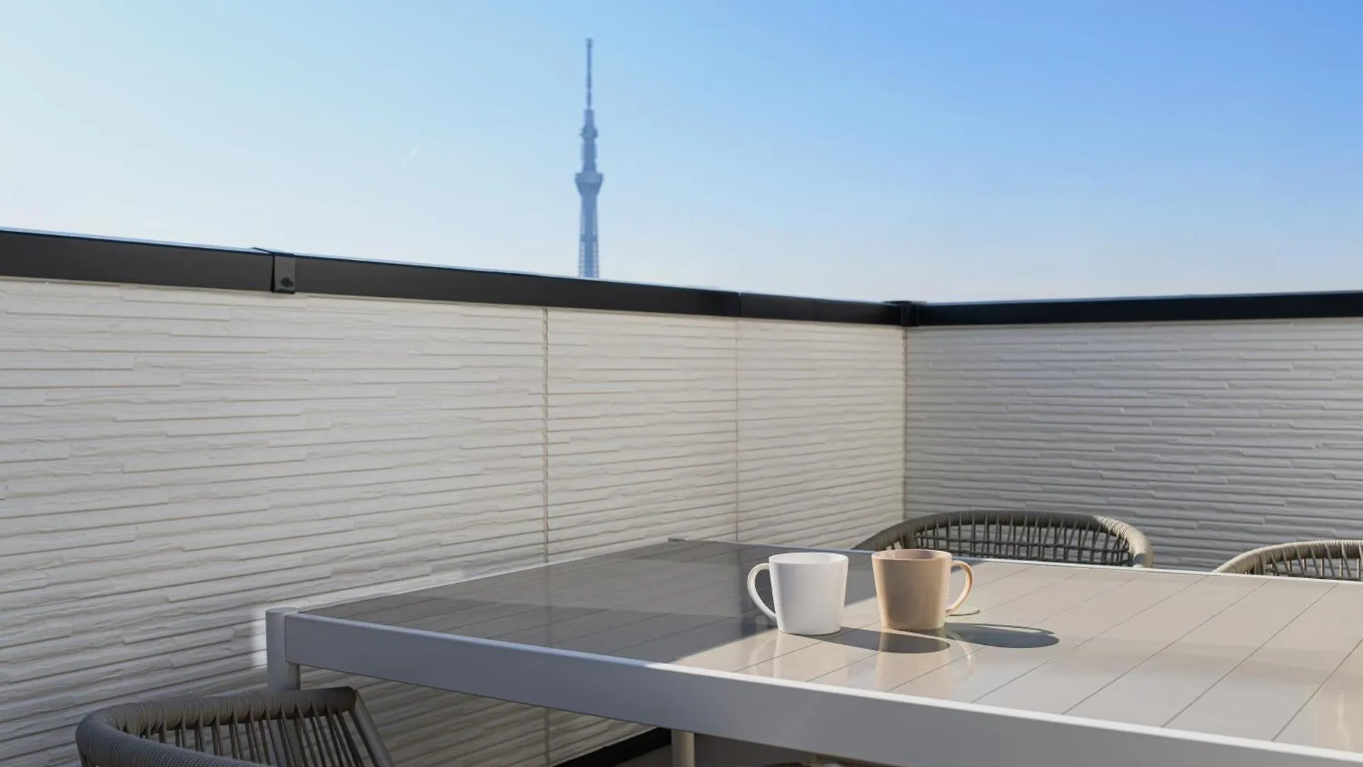 בית הארחה מלון טוקיו Skytree View Terrace